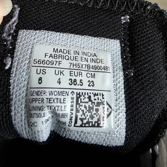 Converse Chuck Taylor All-Star Kaleidoscope Rainbow Low Top Sneakers Women Sz 6 - Picture 11 of 11